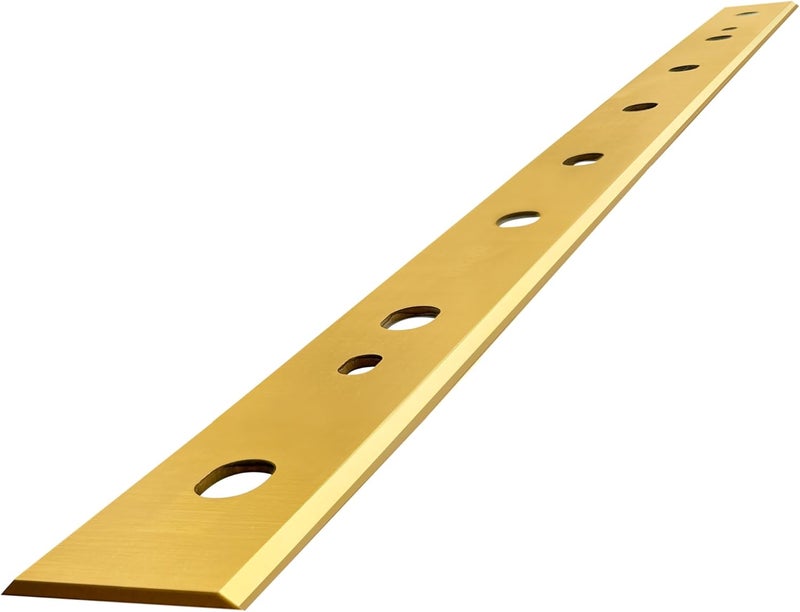 FOXBC 13 Inch OEM Titanium Planer Blades Replacement for DeWalt DW735 DW735X Planer, Replace DW7352-2, 2 Set with 6 Knives - Image 3